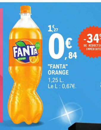 E.Leclerc Fanta Orange offre