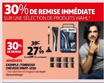 Auchan Tondeuse cheveux 09697-1016 offre