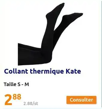 Action Collant thermique kate offre