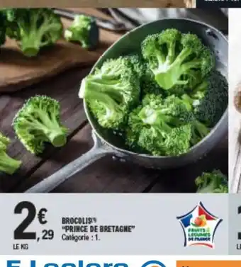 E.Leclerc Brocolis Prince de Bretagne offre