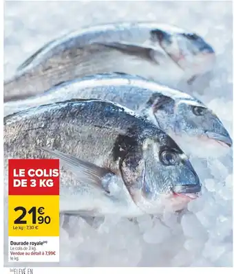 Carrefour Daurade Royale offre