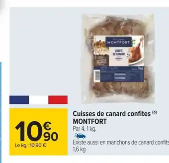 Carrefour Cuisses de Canard Confites offre