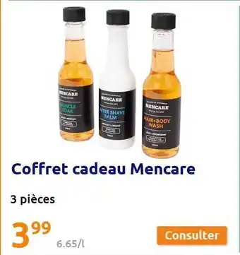 Action Coffret cadeau mencare offre