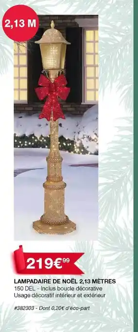 Costco Lampadaire de noël offre