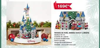 Costco Parade de noël animée son et lumière offre