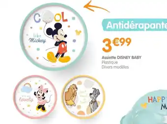 b&m Disney baby assiette offre
