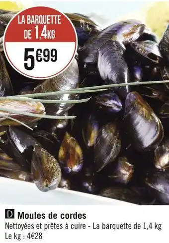 Moules de cordes