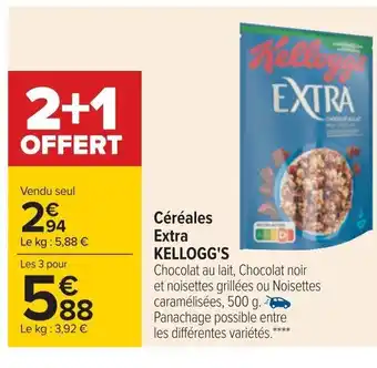Carrefour Cereales Extra Kellogg's offre