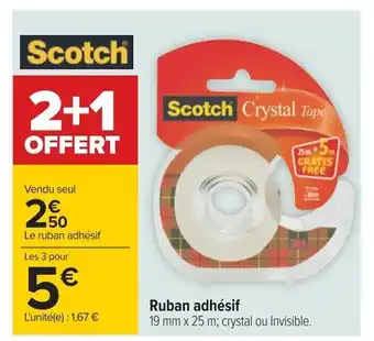 Carrefour Ruban Adhesif offre