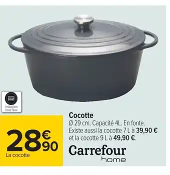 Carrefour Cocotte offre