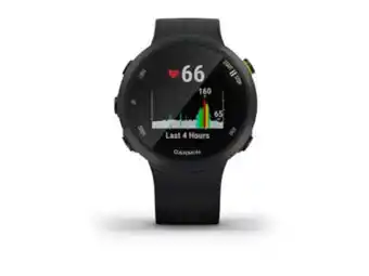 Go Sport Montre connectée garmin forerunner 45 - large noir offre