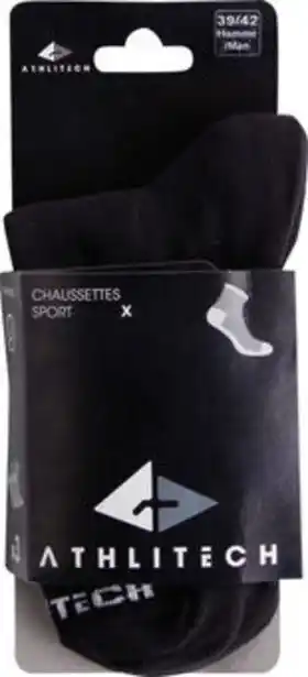 Chaussette athli-tech run x2 sport