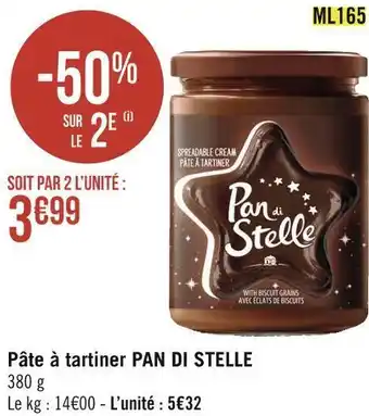 Géant Casino Pan di stelle pâte à tartiner offre