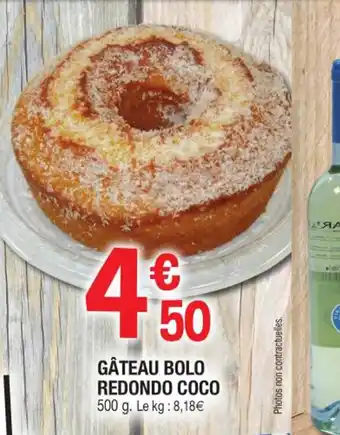 E.Leclerc Gateau Bolo Redondo Coco offre