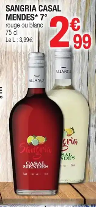 E.Leclerc Sangria Casal Mendes 7 offre