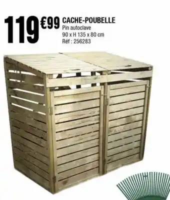 La Foir'Fouille Cache-poubelle offre