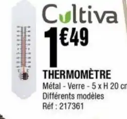 La Foir'Fouille Thermomètre extérieur offre