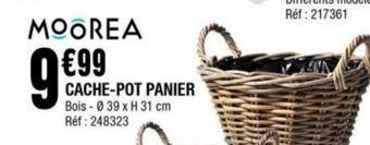 La Foir'Fouille Cache-pot panier offre