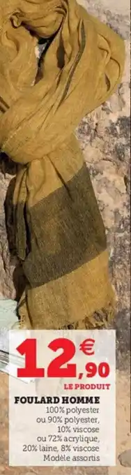 Foulard homme