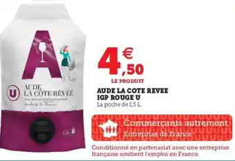 Hyper U Aude la cote revee igp rouge u offre