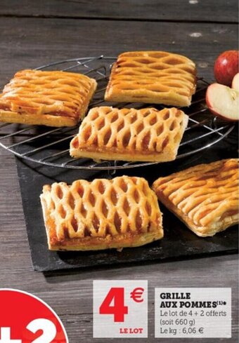 Hyper U Grille aux pommes offre