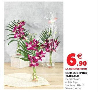 Hyper U Composition florale offre