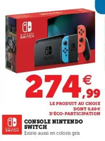Hyper U Console nintendo switch offre