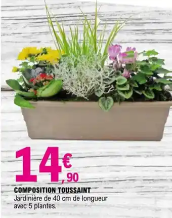 E.Leclerc Composition toussaint offre