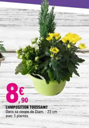 Composition toussaint