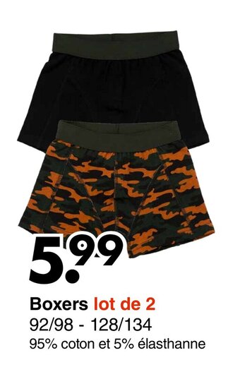 Wibra Boxers offre