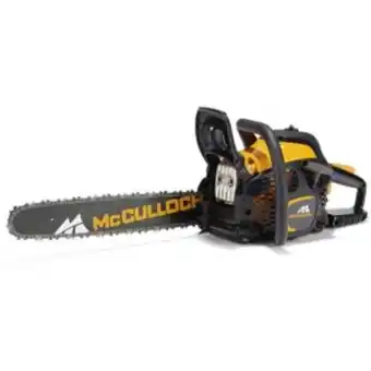 Gamm vert Tronçonneuse thermique mc culloch cs50s 50cc 2100w guide 45 cm offre