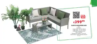 Trafic Salon de jardin buenos aires offre