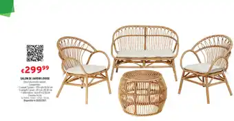 Trafic Salon de jardin louise offre