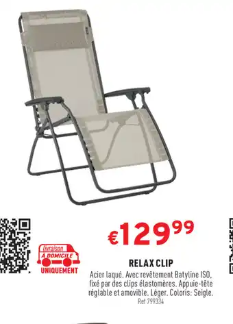 Trafic Relax Clip offre