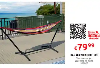 Hamac avec Structure