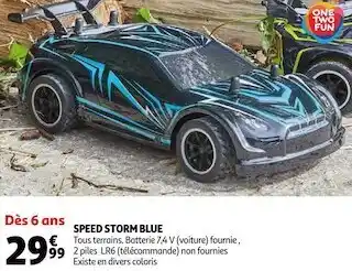Speed storm blue