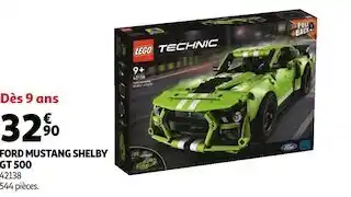 Auchan Supermarché Lego ford mustang shelby gt 500 offre