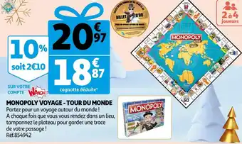 Monopoly voyage - tour du monde
