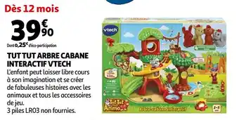 Vtech tut tut arbre cabane interactif