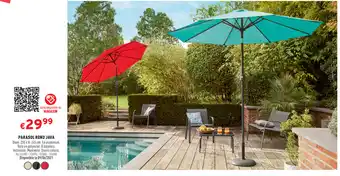 Trafic Parasol Rond Java offre