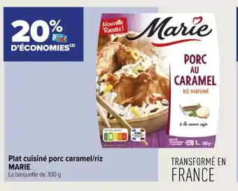 Plat Cuisine Porc Caramel/Riz Marie