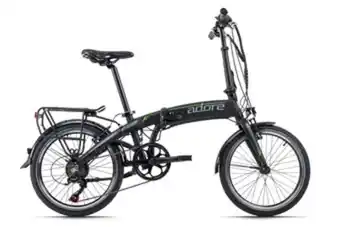 Go Sport Cycle adore e-bike vélo pliant aluminium 20' adore cologne noir - 6 vitesses offre
