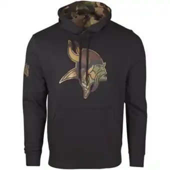 Go Sport Mode- lifestyle homme new era new era fleece hoody - nfl minnesota vikings noir / camo offre