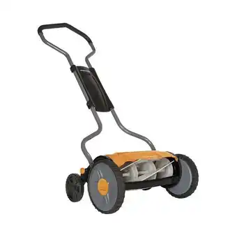 Truffaut Fiskars - tondeuse à gazon manuelle "staysharp" plus 42 cm offre