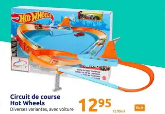 Circuit de course hot wheels