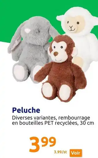 Action Peluche offre