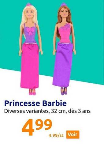 Action Princesse barbie offre