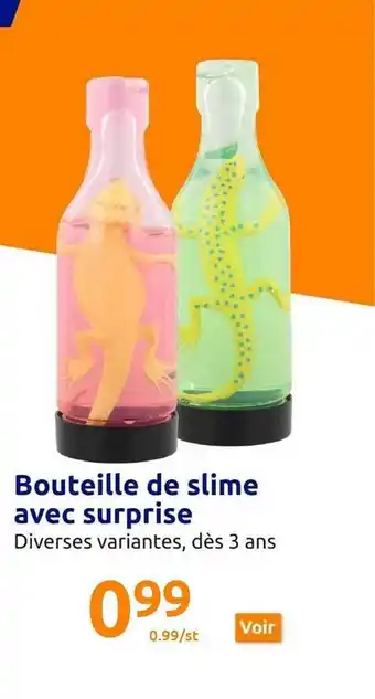 Action Bouteille de slime avec surprise offre