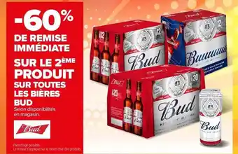 Carrefour Bières bud offre