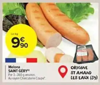 Carrefour Market Melona saint géry offre